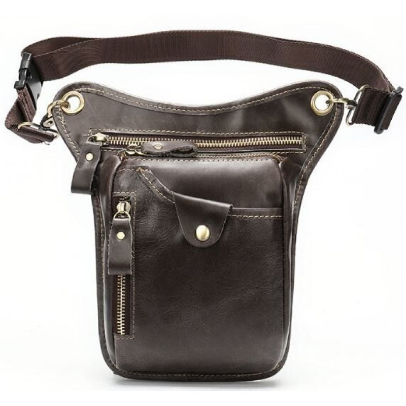 Сумка на пояс Vintage Коричнева