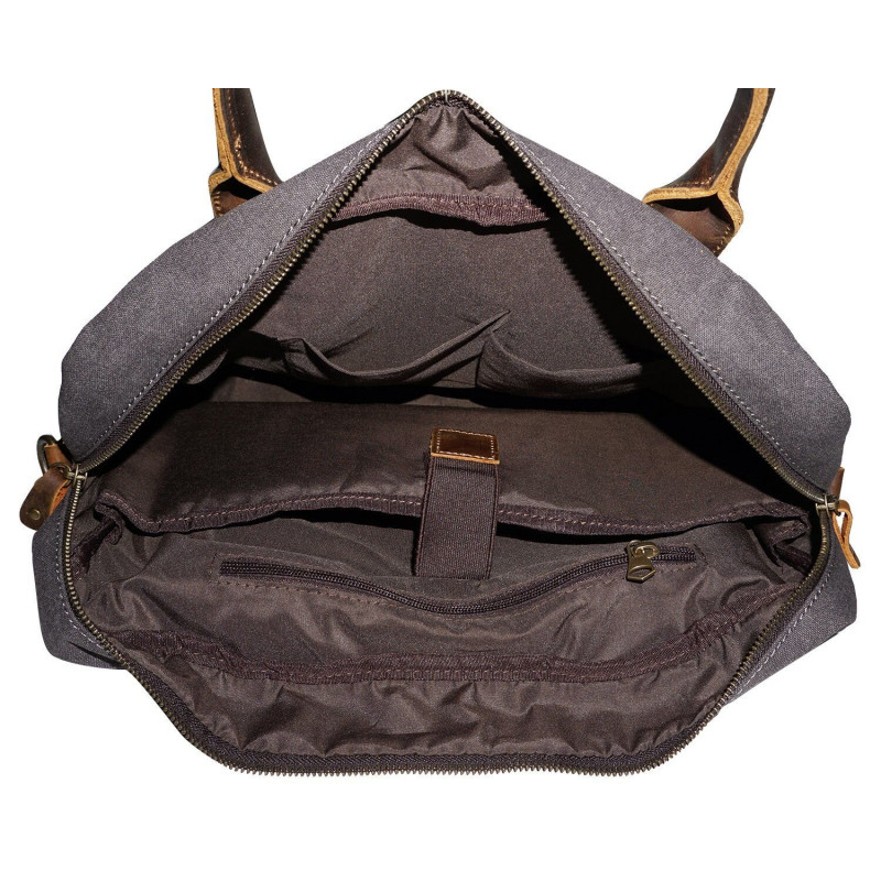 Сумка текстильная Vintage Серая