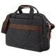 Сумка текстильная для ноутбука Vintage Черная