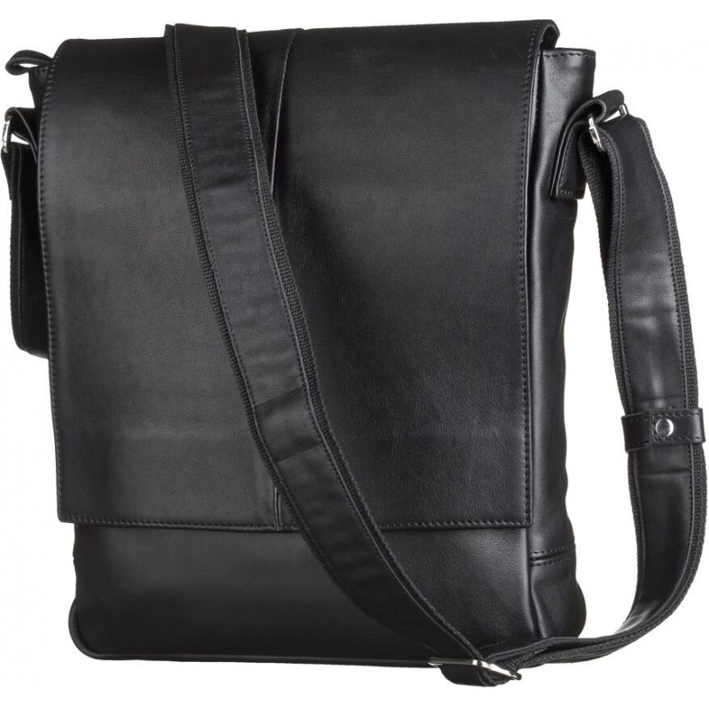 Сумка SHVIGEL из натуральной кожи Черная