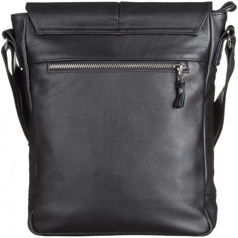 Сумка SHVIGEL из натуральной кожи Черная