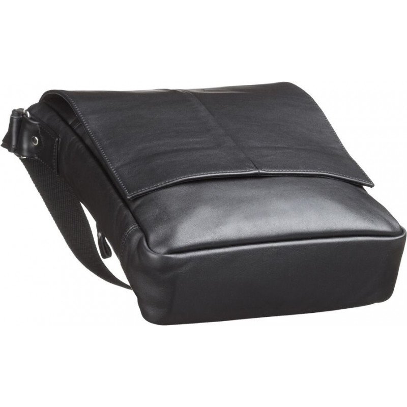 Сумка SHVIGEL из натуральной кожи Черная