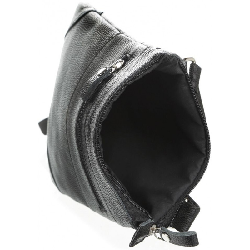 Сумка SHVIGEL кожаная Черная