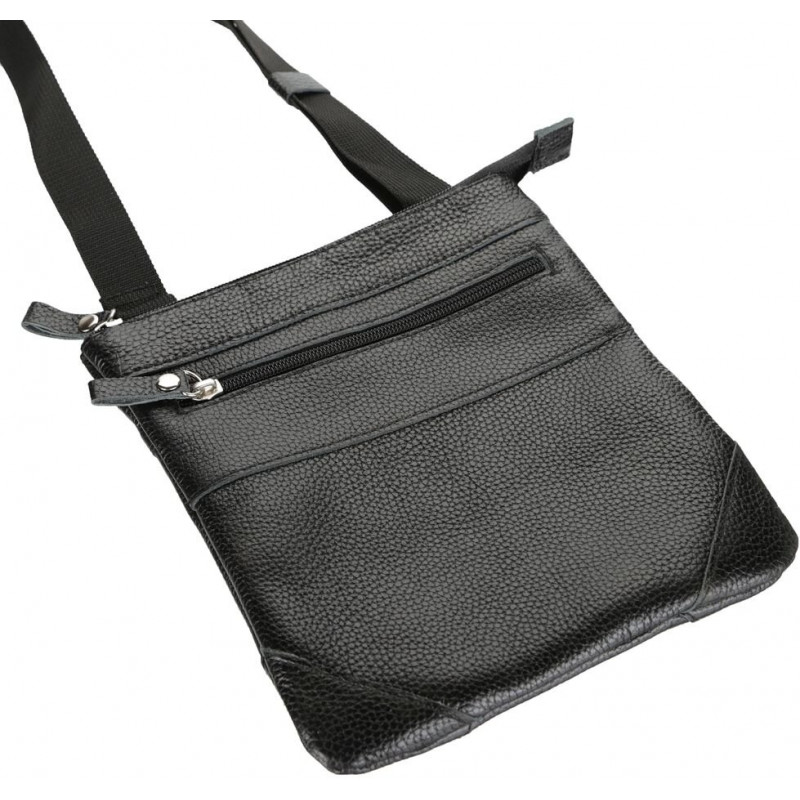 Сумка SHVIGEL кожаная Черная