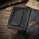 Гаманець жіночий ST Leather (ST) шкіряний Чорний