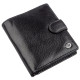 Небольшой кожаный кошелек для мужчин ST Leather Черный