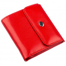 Портмоне для женщин с монетницей ST Leather Красный