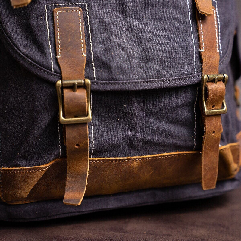 Походный рюкзак canvas Vintage Серый