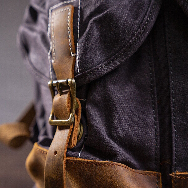 Походный рюкзак canvas Vintage Серый