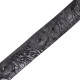 Ремень мужской CROCODILE LEATHER из натуральной кожи крокодила Черный