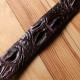 Ремень-автомат CROCODILE LEATHER из натуральной кожи крокодила Коричневый