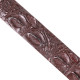 Ремень-автомат CROCODILE LEATHER из натуральной кожи крокодила Коричневый