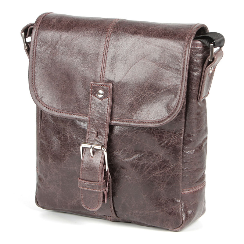 Сумка SHVIGEL з натуральної шкіри Коричнева