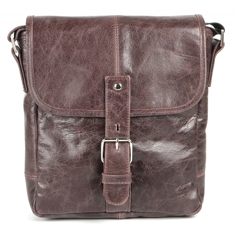 Сумка SHVIGEL з натуральної шкіри Коричнева