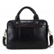 Сумка для ноутбуку з натуральної шкіри Vintage Чорна
