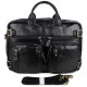 Сумка чоловіча Vintage трансформер Чорна