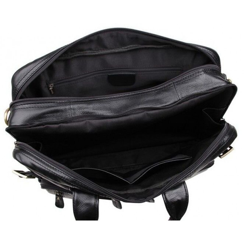 Сумка чоловіча Vintage трансформер Чорна