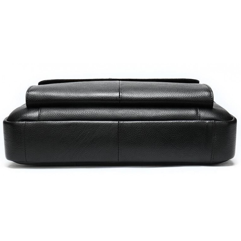 Сумка мужская Vintage кожаная Черная