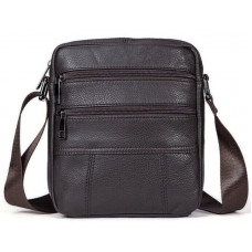 Сумка мужская флотар Vintage Коричневая