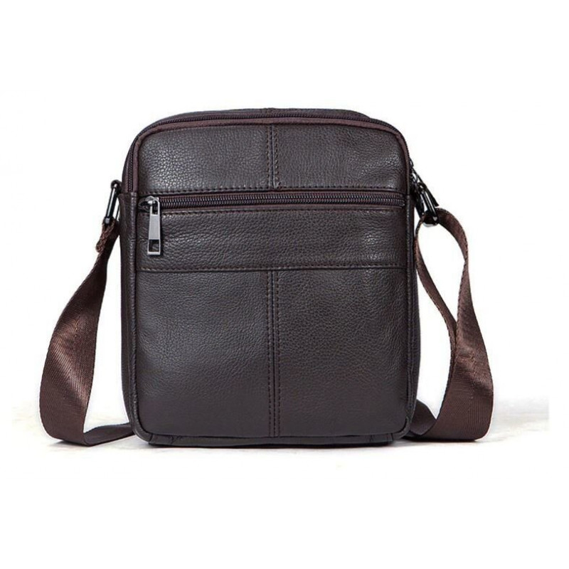 Сумка мужская флотар Vintage Коричневая