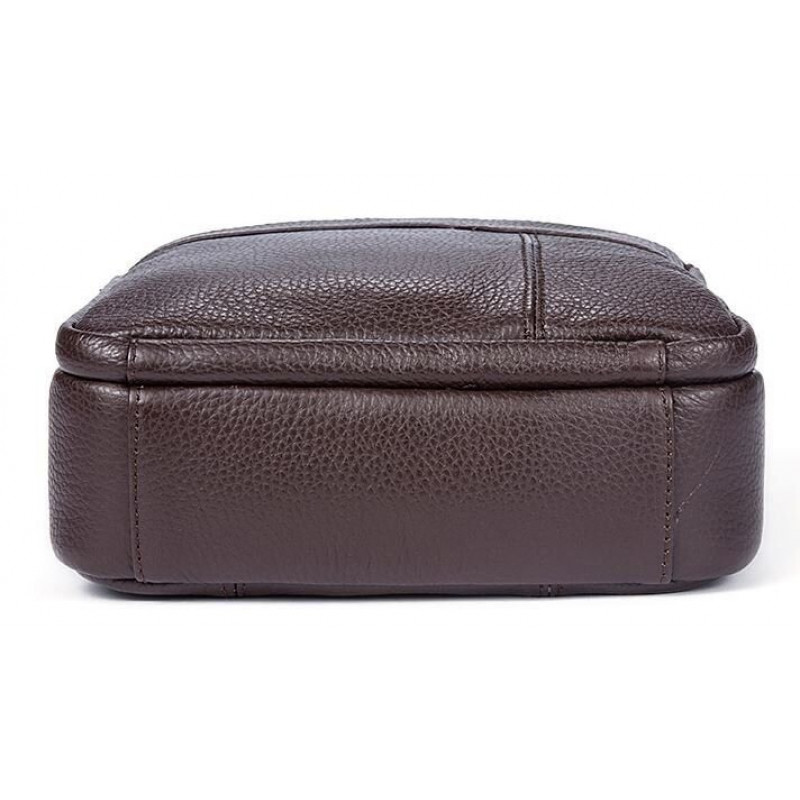 Сумка мужская флотар Vintage Коричневая