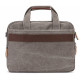 Сумка текстильная для ноутбука Vintage Серая