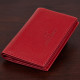 Візитниця-книжка ST Leather Червона