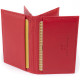 Візитниця-книжка ST Leather Червона