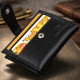 Гаманець-візитниця ST Leather Чорний