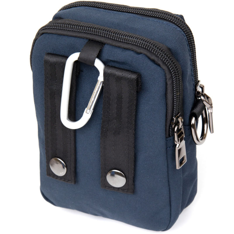 Сумка на пояс нейлон Vintage Синя