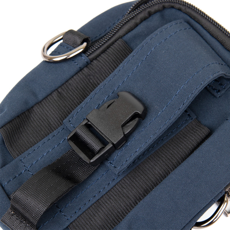 Сумка на пояс нейлон Vintage Синя