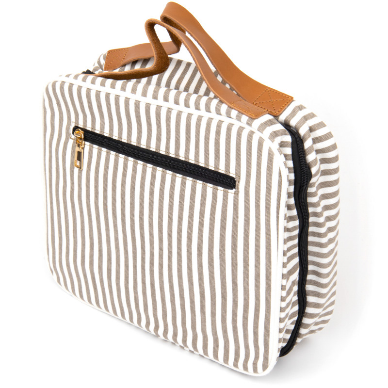 Сумка органайзер для подорожей текстильна Vintage Біла