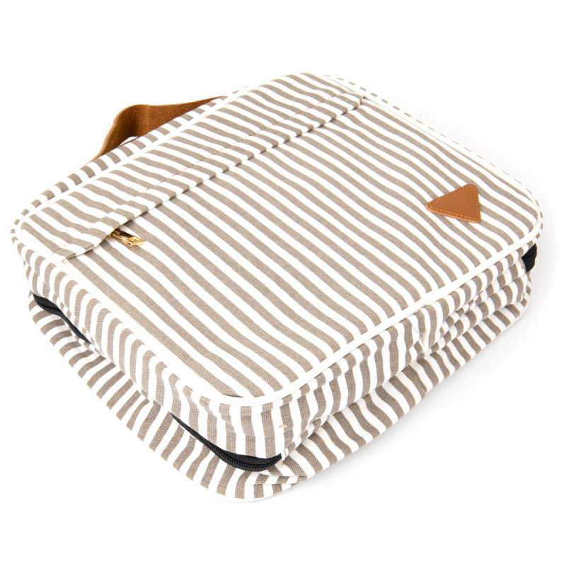 Сумка органайзер для подорожей текстильна Vintage Біла