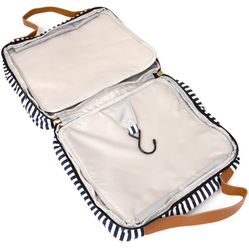 Сумка органайзер для подорожей текстильна Vintage Біла