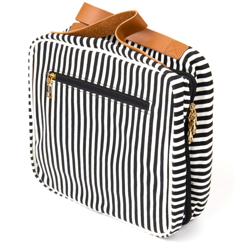 Сумка органайзер для подорожей текстильна Vintage Біла