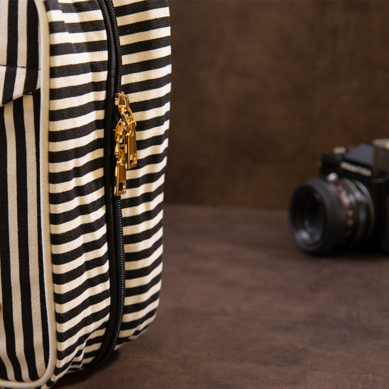 Сумка органайзер для подорожей текстильна Vintage Біла