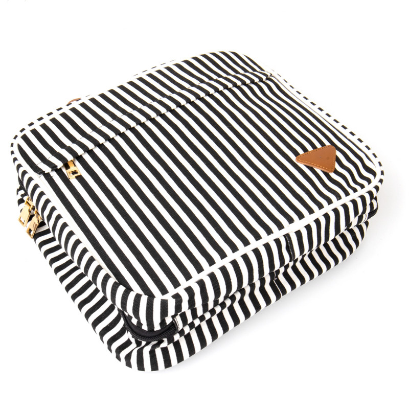 Сумка органайзер для подорожей текстильна Vintage Біла