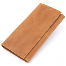 Портмоне в ретро стилі і матовій шкірі Vintage Рудий