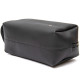 Мужской матовый кожаный несессер GRANDE PELLE Черный