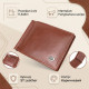 Зручний затискач для грошей із натуральної гладкої шкіри ST Leather Коричневий