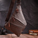 Замечательная сумка через плечо для мужчин из текстиля Vintage Песочный