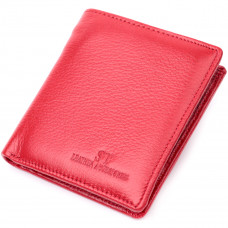 Яркий женский кошелек из натуральной кожи ST Leather Красный