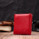 Яскравий жіночий гаманець із натуральної шкіри ST Leather Червоний