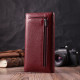 Женский оригинальный кошелек из натуральной кожи ST Leather Бордовый
