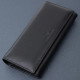 Женский классический кошелек из натуральной кожи ST Leather Черный