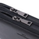 Стильный мужской клатч на два отделения из натуральной кожи ST Leather Черный