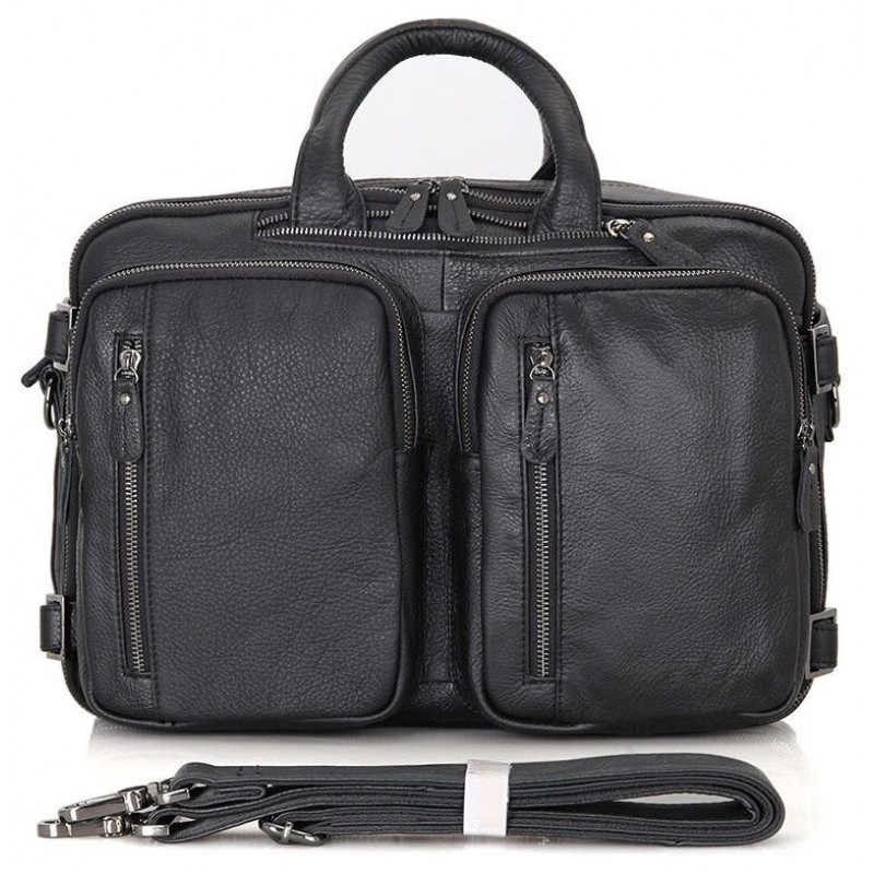 Сумка мужская Vintage Черная