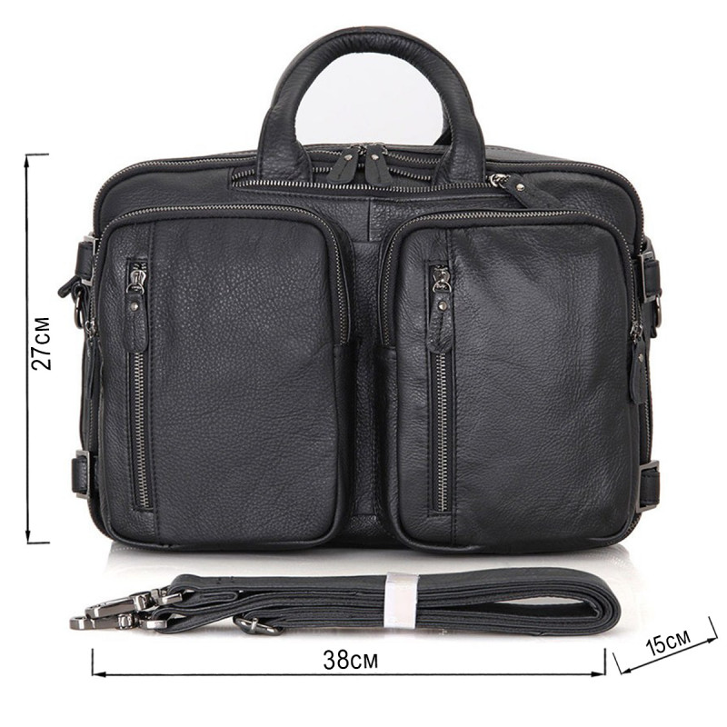 Сумка мужская Vintage Черная