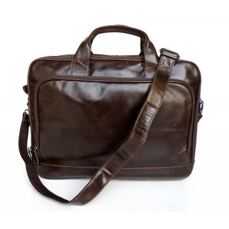 Сумка чоловіча Vintage Коричнева