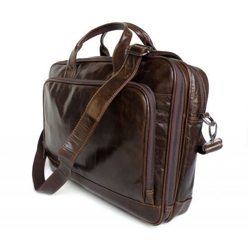 Сумка чоловіча Vintage Коричнева